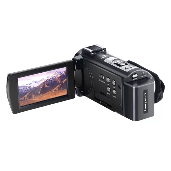 Camcorders Video Camera 4K Professional for Blogger, Ordro AE20 IR Night Vision WiFi Filmadora Full HD Digital Cameras YouTuber - Image 3