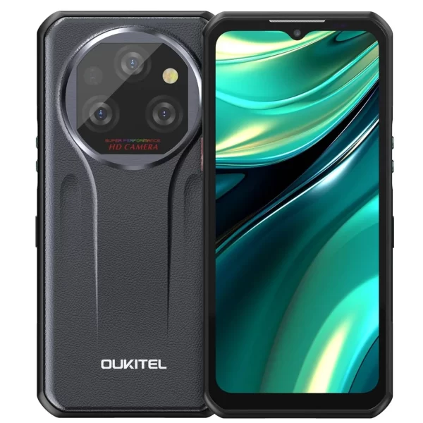 Oukitel WP39 5G Rugged Smartphone 24GB(6+18)+256GB 6.60"FHD+ Display 64MP Camera 11000mAh Battery Cellphone Android 14 NFC