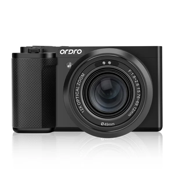 ORDRO G730 Vlog Digital Compact Camera 4K 60FPS IR Night Vision 12X Optical Zoom Auto Manual Focus Video Camcorder Photography - Image 3
