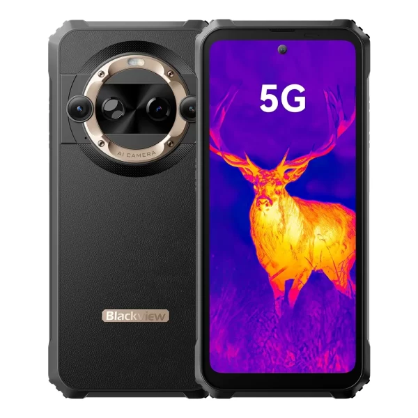 Blackview BL9000 Pro 5G Rugged Smartphone 6.78" 2.4K Thermal Imagin FLIR® 24GB 512GB 50MP 8800mAh 120W NFC Android 14 Cellphone