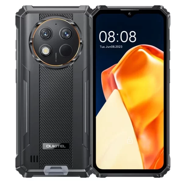 Oukitel G1 Rugged smartphone 6.52‘' HD+ 10600mAh 6GB+256GB Android14 48MP Camera T606 Octa Core Cellphone NFC
