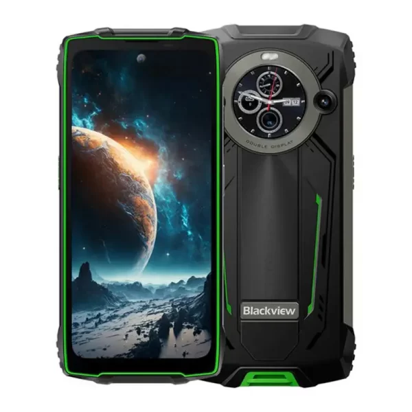 Blackview BV8200 Rugged Smartphone 12GB+256GB MTK Helio G100 6.5" 2.4K FHD+ 120Hz 50MP 8800mAh 45W NFC Android 14 Mobile Phone
