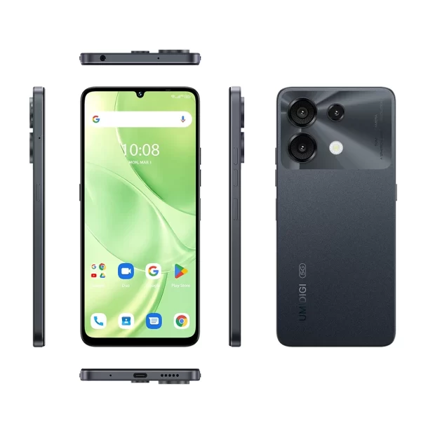 UMIDIGI G9 5G Smartphone 6GB 128GB 6.75” 90Hz HD+ 5000mAh 18W Fast Charging 50MP Rear Camera Octa Core Android 14 Cellphone - Image 3
