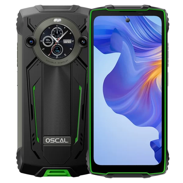 Blackview OSCAL PILOT 2 Rugged Smartphone Helio G99 6.5'' 120Hz 8GB 256GB Mobile Phone with Dual LED Flashlights 8800mAh 45W NFC