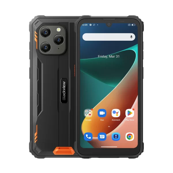 Blackview BV5300 Pro Rugged Smartphone Waterproof Helio P35 octa core 4GB 64GB MobilePhone 13MP Camare 6580mAh 4G Android 12 NFC