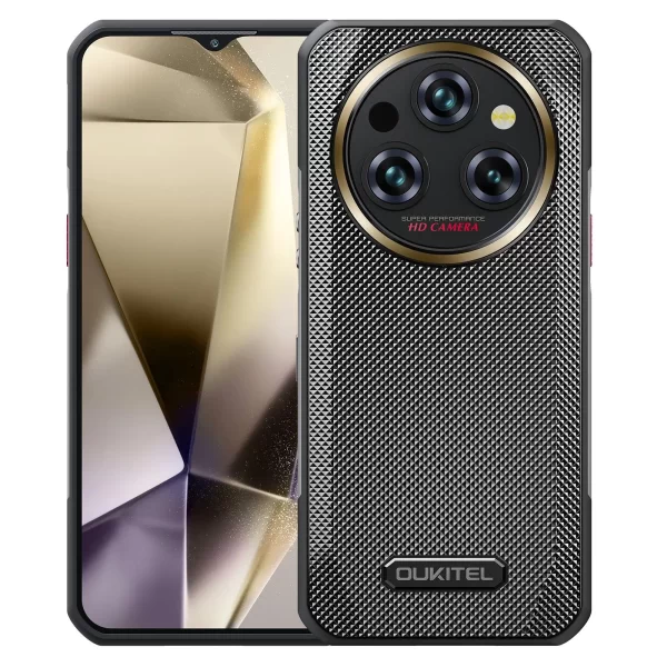 Oukitel WP35 Pro 5G Rugged Smartphone 12GB+512GB 6.6 inch FHD+ IPS Display Octa Core 11000mAh Battery 64MP Camera Android 14 NFC