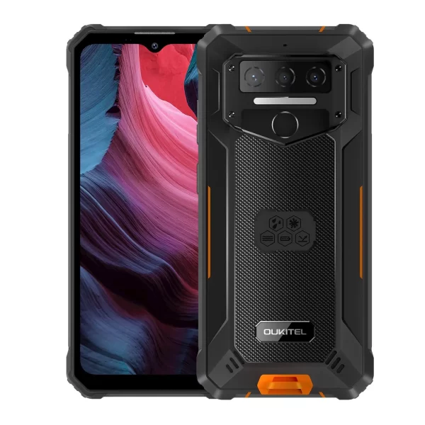 Oukitel WP23 Plus Rugged Smartphone 8GB+256GB 10600mAh Battery 6.52 inch Android 14 Unisoc T606 Octa-core 13MP Camera NFC