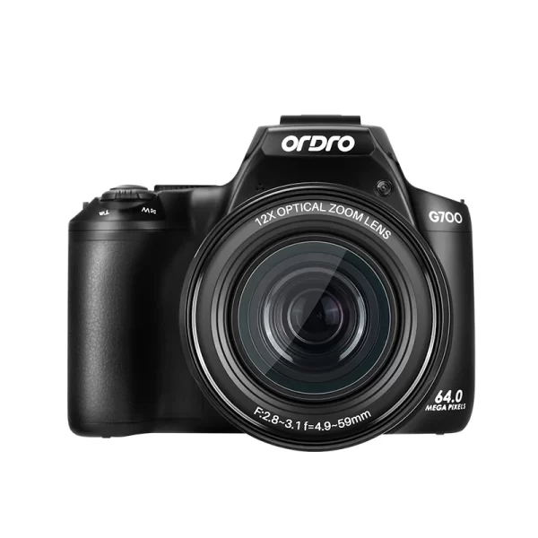 Digital Cameras Photographic 4K Ultra hd Camcorder 12X Optical Zoom LED Flash Built in Auto/Manual Focus for YouTube Vlog Videos - Image 5