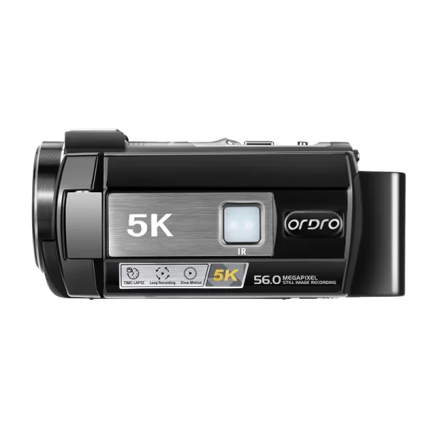 Camcorders Video Camera 4K Professional for Blogger, Ordro AE20 IR Night Vision WiFi Filmadora Full HD Digital Cameras YouTuber - Image 2