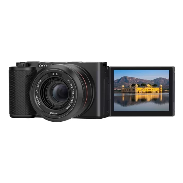 ORDRO G730 Vlog Digital Compact Camera 4K 60FPS IR Night Vision 12X Optical Zoom Auto Manual Focus Video Camcorder Photography - Image 2