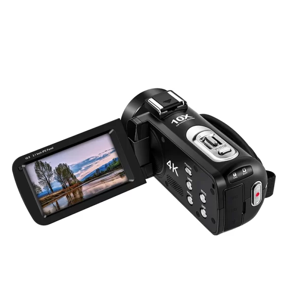 Digital Video Camera Professional 4K Ordro AC7 Vog Camcorder for Youtube Live Streaming 10X Optical Zoom Recorder - Image 2