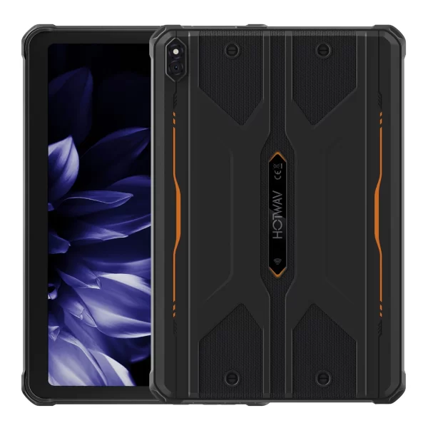 HOTWAV R8 Rugged Tablet PC 10800mAh Battery 10.1'' HD+ Display 4GB 128GB Unisoc T606 Octa Core 13MP Camera 4G Android 14 Pad