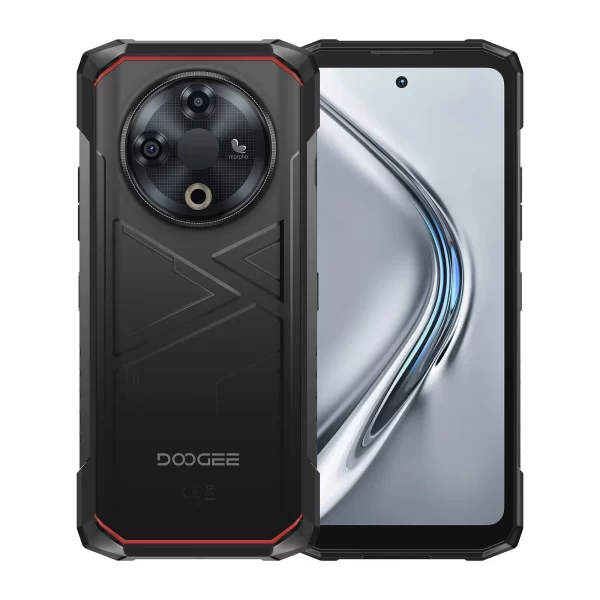 DOOGEE Fire 6 Rugged Smartphone Thermal Imaging 6.56" 90Hz Display 50MP Camera 10400mAh Battery 18W 6GB+256GB 4G Android 14