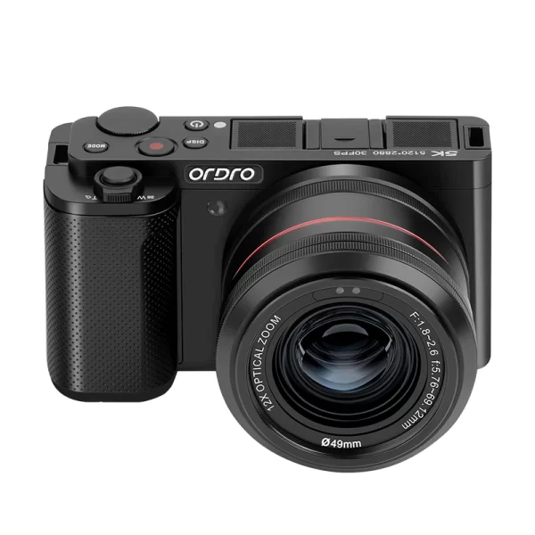 ORDRO G730 Vlog Digital Compact Camera 4K 60FPS IR Night Vision 12X Optical Zoom Auto Manual Focus Video Camcorder Photography - Image 4