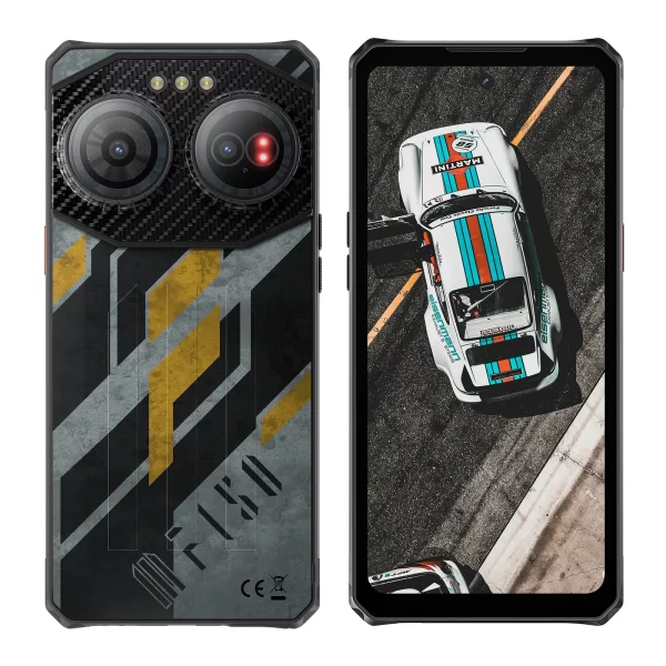 IIIF150 Air3 Rugged Smartphone 512GB 12GB 100MP Camera Dynamic Island UltraThin 5500mAh 30W Fast Charge Android 14 MTK G96 NFC