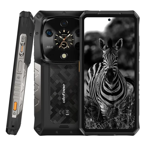 Ulefone Armor 28 Ultra Rugged Smartphone 5G 16GB+1TB 6.67'' FHD+ AMOLED 10600mAh 120W 64MP Night Vision Camera Android 14 NFC