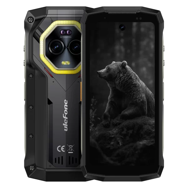 Ulefone Armor Mini 20 Rugged Smartphone 50MP Camera 6200mAh Battery 33W 4.7" 8GB+256GB MTK Helio G99 Octa Core Android 14 NFC