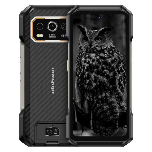 Ulefone Armor 27 Rugged Smartphone 10600mAh 12GB+256GB Android 14 50MP Camera 6.78" FHD 120Hz 4G Night Vision Global