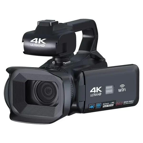 Outdoor 4k 64MP Professional Camera Photography Full HD Camcorder For Tiktok Youtube Video Live Streaming Cameras WIFI - Image 6