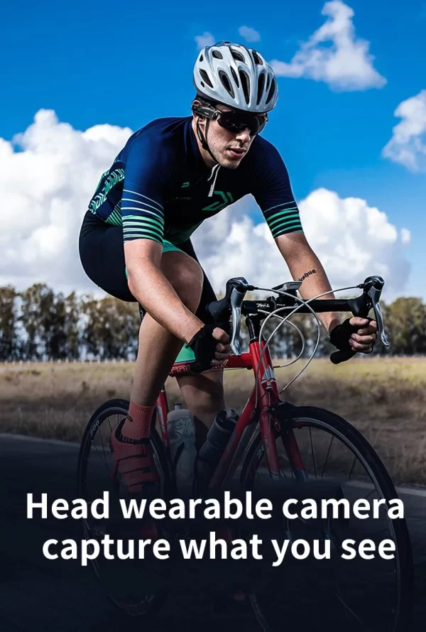Ordro EP8 Head Wearable Action Camera Vlog 4K 60fps for YouTube Videos Motorcycle Helmet Digital Camcorder Camara Stabilization - Image 2